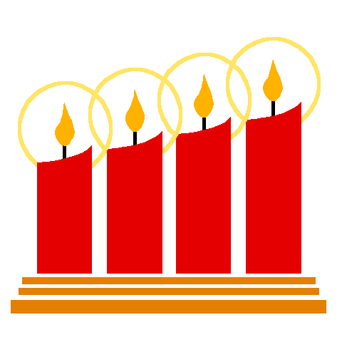 4 Advent Candles